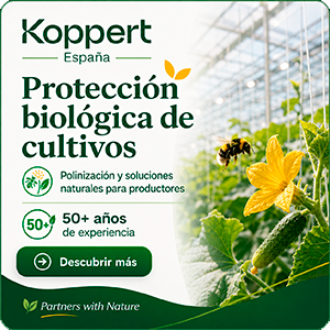 Publicidad de protección biológica de cultivos de Koppert España