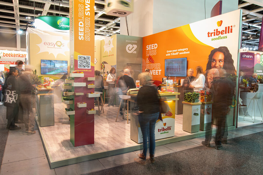Stand de easyQs y Tribelli en Fruit Attraction 2026 en Madrid