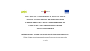Documento sobre la misión comercial de RITEC a Vietnam y Filipinas en 2026.