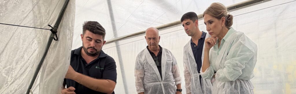 Visita al semillero de Campoejido para preparar la nueva campaña agrícola